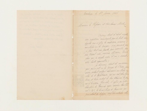 Correspondance de Louis Roule et Henri de Lacaze-Duthiers