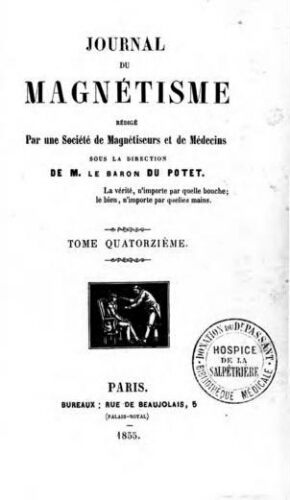 Journal du magnétisme [Tome XIV]