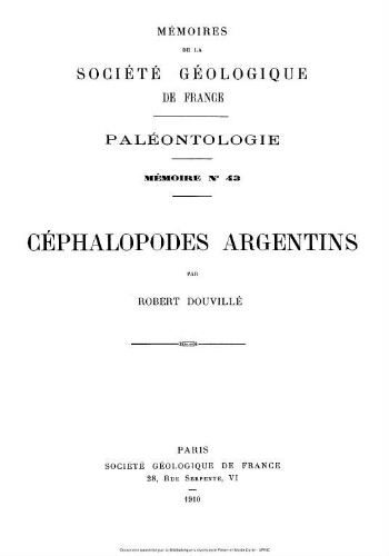 Céphalopodes argentins