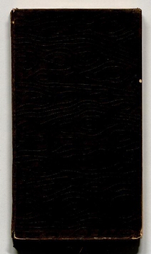 Carnet de notes de Lacaze-Duthiers - 1856 à 1860.