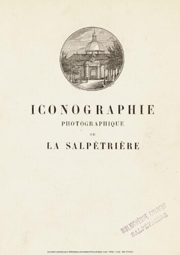Iconographie photographique de la Salpêtrière. Service de M.Charcot, 1875