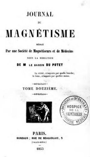 Journal du magnétisme [Tome XII]