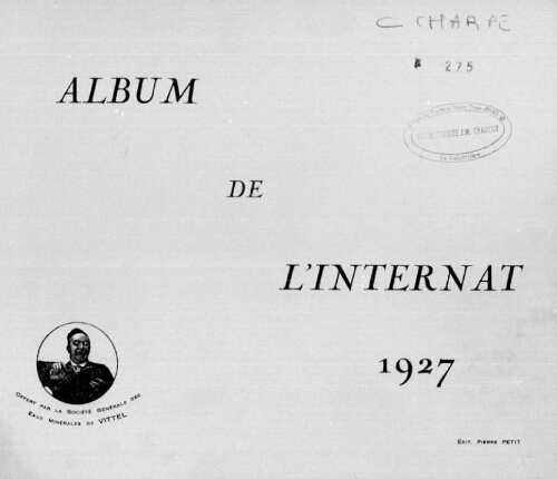 Album de l'internat: 1927