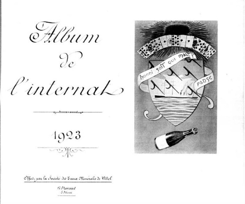 Album de l'internat: 1923
