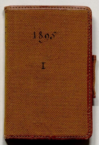Carnet de notes de Lacaze-Duthiers - 1895, n° 1